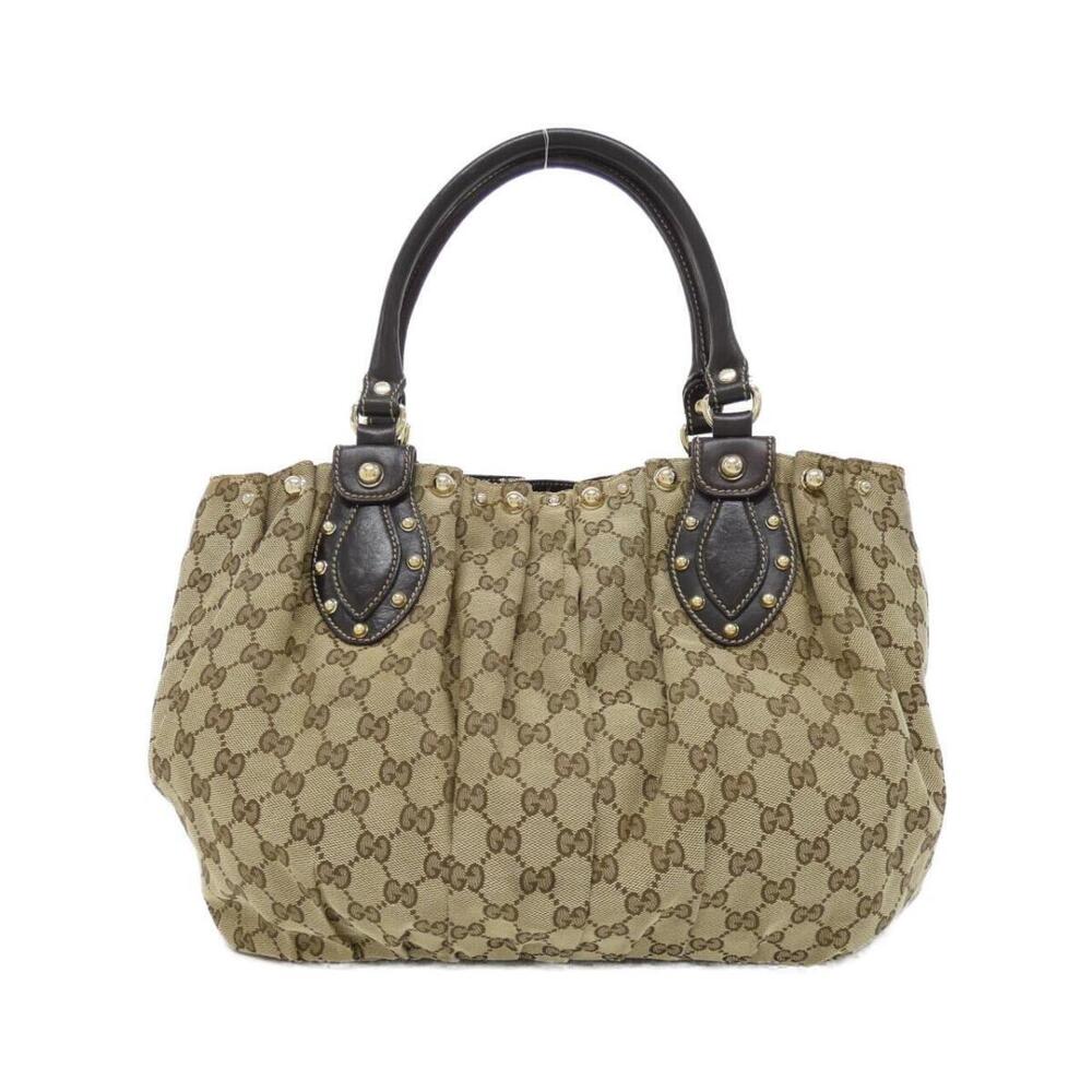 Gucci Pelham Tote beige ebony GG monogram canvas Brown